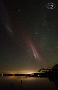 Taken in Nevis, Minnesota, on October 7, 2015. This is facing due west after Steve journeyed across the southern sky from east to west. A Pentax K-50 and a Rokinon 10mm lens. Settings were f/2.8, 5 sec, ISO 12800. Photograph: Debbie Center