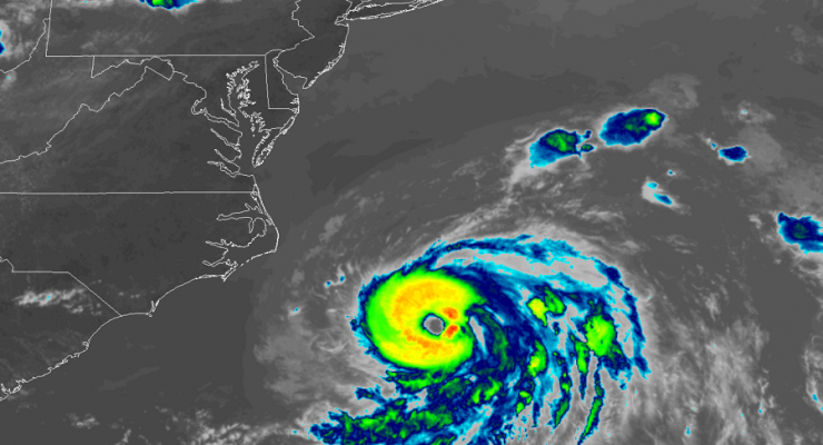 Hurricane Chris Intensifies