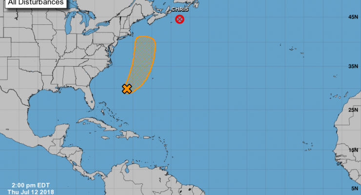 Chris Becomes Post-Tropical; Eyes Return to Beryl
