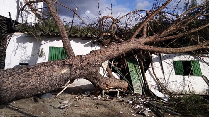 Leslie Slams Portugal As Post-Tropical Cyclone