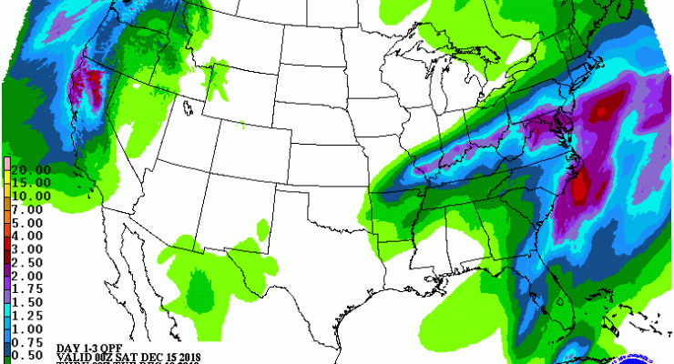 Rain, Wind, Thunder to Impact East this Weekend