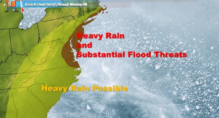Winter Storm to Bring Heavy Rain to Eastern US