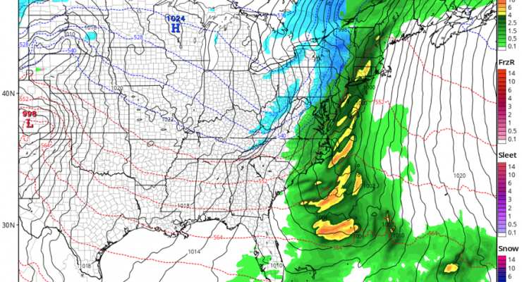 After Wintry Mess Start, Week Ends with Soaker