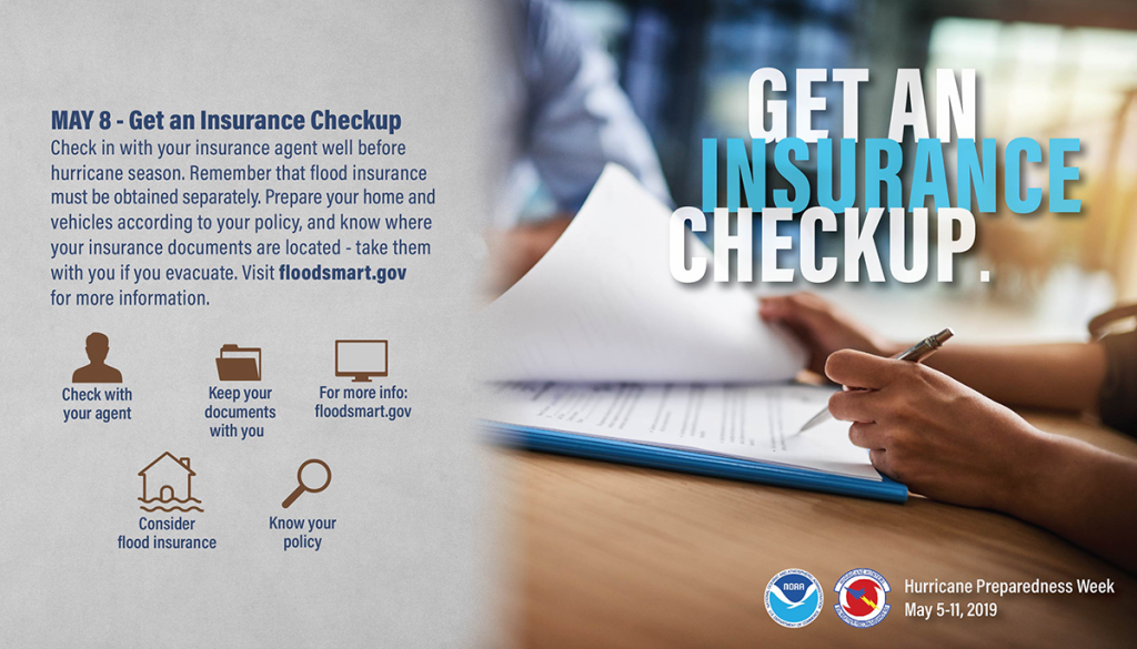 Experts say the best time to confirm your insurance coverage is well before a disaster --not when you need to make a claim. Image: NWS
