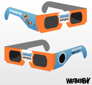 The only way to get a pair of Weatherboy branded solar eclipse glasses is to get them for free from Weatherboy!
