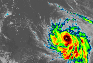 GOES-16 captures a stunning view of a monster storm: Major Hurricane Maria. Image: NOAA