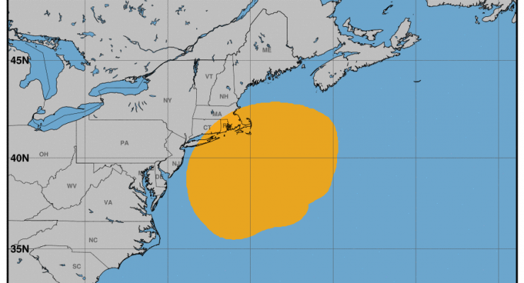 Melissa Moves Away from Northeast Coast