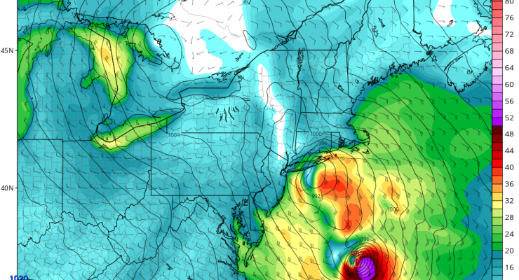 Soaking Rains, Gusty Winds to Impact Northeast