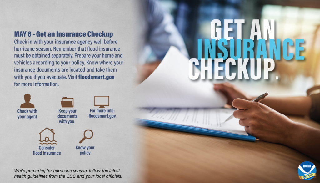Experts say the best time to confirm your insurance coverage is well before a disaster --not when you need to make a claim. Image: NWS